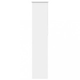 Jaluzea cu role opace alb 50x210 cm lățime material 45,7 cm
