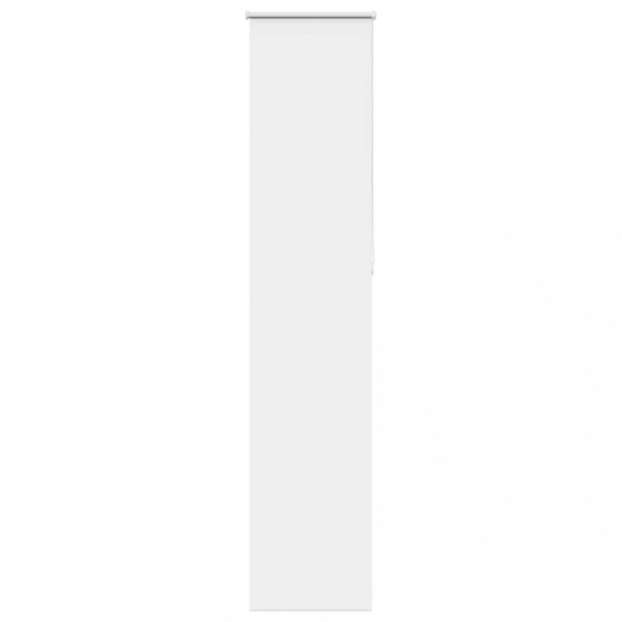 Jaluzea cu role opace alb 40x230 cm lățime material 35,7 cm