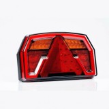 Lampa Stop LED Neon Fristom FT-371 NT 12/24V CanBus, Triunghi Reflectorizant, Omologare E9, Protectie IP68, Universal Stanga/Dreapta