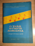 Cumpara ieftin O tara numita Romania - Culegere de muzica usoara (UGSR, 1981)