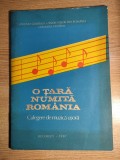 Cumpara ieftin O tara numita Romania - Culegere de muzica usoara (UGSR, 1981)