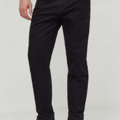 Armani Exchange jeansi barbati, culoarea negru