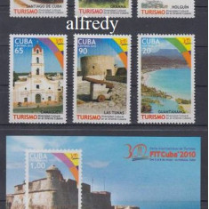 CUBA 2010, Peisaje turistice, serie neuzata, MNH