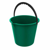 Galeata Rotunda STERK, 10L, Verde, Galeti Rotunde pentru Mop, Galeti Plastic Simple, Galeti 10 Litri pentru Curatenie Casa, Galeata pentru Mop, Galeti