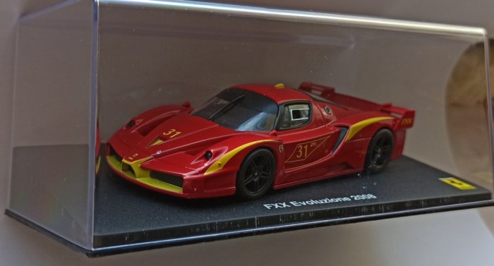 Macheta Ferrari FXX Evoluzione 2008 - IXO/Altaya 1/43