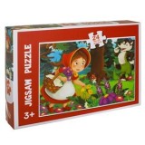 Puzzle Scufita Rosie cu 24 de piese pentru copii, CMCLASS