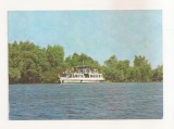 RF74 -Carte Postala- Vasul Egreta pe Bratul Sulina, circulata 1976