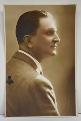 STUDIO MANDY , BUCURESTI , PORTRETUL LUI VICTOR MAVRODOLU , CARTE POSTALA ILUSTRATA , 1928 foto