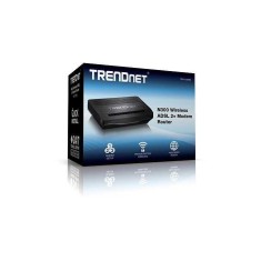 Router N300 Wireless ADSL 2/2 +modem Trendnet