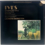 Ives &lrm;&ndash; Symphony N&deg; 3 / Central Park In The Dark / Decoration Day / The Unanswered Question NM / G+ vinil, LP, disc clasica moderna CBS 1983 Olanda