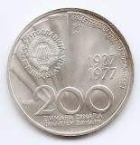Iugoslavia 200 Dinara 1977 - (A 85-a naștere a lui Tito) Argint 15 g/750, 32,4 mm, Md5, KM-64 aUNC, Europa