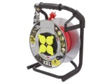 Prelungitor alimentare KEL 3x1,5mm2 4 prize 20m 16A guma roșie
