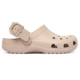 Saboti Crocs Classic Enamel Buckle Clog Bej - Dulc&eacute;