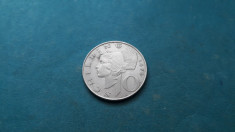 10 Schilling Austria 1972 silingi argint foto