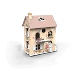 Casa de papusi din lemn cu accesorii, Speedy Monkey