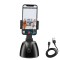 Stabilizator pentru Smartphone, Rotire 360&deg;, Urmarire AI, Gimbal Smart Shooting pentru streaming live de Vlogging si Video, Autonomie indelungata, Int