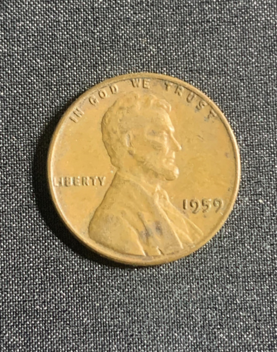 Moneda One Cent 1959 USA