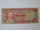 Jamaica 50 Cents 1960(1971) bancnota din imagini