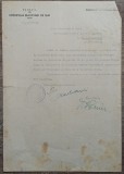 Numire protopop Gura Humorului, semnatura Emilian Antal, Suceava 1945