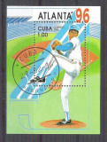 Cuba 1996 Sport, perf. sheet, used AA.049, Stampilat