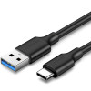 Cablu Date si Incarcare USB la USB Type-C UGREEN, 3A, 2 m, Negru