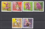 ROMANIA 2007 LP 1758 ORHIDEE SALBATICE SERIE MNH