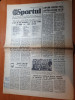 Sportul 2 decembrie 1981-articol despre universitatea craiova,campioana tarii