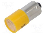 Lampă LED galbenă BA9S T10 110V DC AC CML INNOVATIVE TECHNOLOGIES