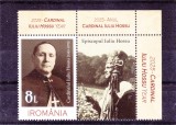 ROMANIA 2025 ANUL CARDINAL IULIU HOSSU Serie 1 timbru cu vinieta dreapta LP2501 , MNH.