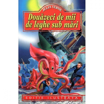 Douazeci de mii de leghe sub mari - Jules Verne foto