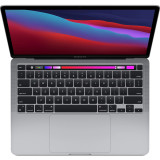 Laptop Macbook Pro 13&#039;&#039; 2020 M1, MYD92, 512GB SSD, 8GB RAM, CPU 8-core, DisplayPort, Thunderbolt 3, Tastatura layout INT, Space Gray (Gri)