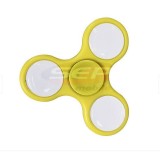 Fidget Spinner cu LED Galben