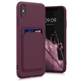 Husa pentru Apple iPhone XS Max, Silicon, Violet, 55121.190, kwmobile, Carcasa