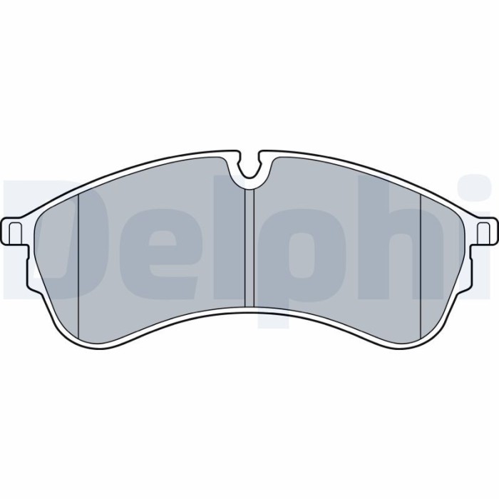 DELPHI LP3545 set placute frana,frana disc