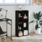 vidaXL Raft Stejar negru 50 x 25 x 105 cm Lemn compozit 868059