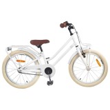 vidaXL Bicicletă pentru Copii 22 Inci pentru 7-12 ani Alb 42009180