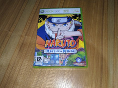 Joc Xbox 360 Naruto Rise of a Ninja Desigilat NOU foto