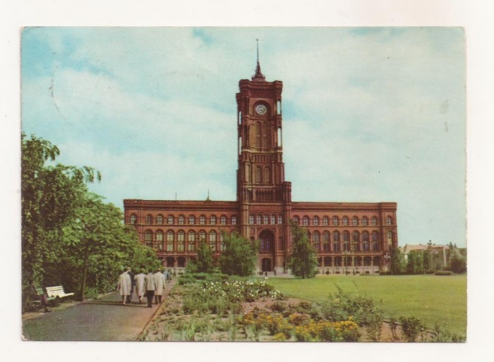 FA69-Carte Postala-GERMANIA - Berlin, Rathaus, circulata 1965