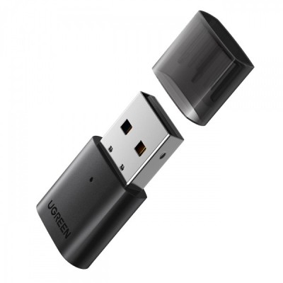 Adaptor Bluetooth USB UGREEN CM390, Negru foto