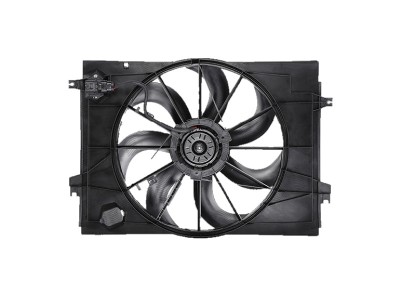 GMV radiator electroventilator Kia Sportage (JE), 2005-2010, Hyundai Tucson, 2004-2010, motor 2.0, benzina, 468 mm; 3 pini foto