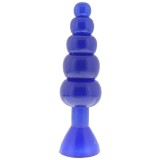 Dildo Anal Large Tower, Albastru, Silicon [ 20,5 cm x 5,3 cm ]