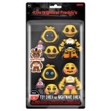 Set 2 figurine FunKo Five Nights at Freddy&rsquo;s, Toy Chica si Nightmare Chica, 9cm