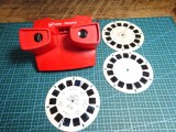 Vizualizator vintage diapozitive circulare stereo VIEW-MASTER