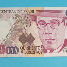 Brazilia 500.000 Cruzeiros 1993 'Andrade' UNC serie: A 4964052213 A