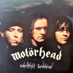 Motorhead Overnight Sensation LP reissue (vinyl)
