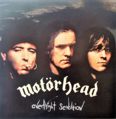 Motorhead Overnight Sensation LP reissue (vinyl) foto