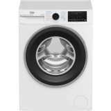 Masina de spalat rufe Beko B3WFU49415WBES, 9 kg, Clasa A, 1400 RPM, SteamCure, Iron Fast, Alb