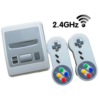 Joc Tv Retro Chang You 8-Bit cu Joystick-uri Wireless si 3000 de Jocuri Clasice in Memorie foto