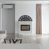 Decoratiune de perete, Venno, metal, 160 x 65 cm, negru, Enzo
