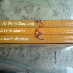 LA TRILOGIE DE LA TERRE CHINOISE - PEARL BUCK 3 VOLUME (CARTI IN LIMBA FRANCEZA)